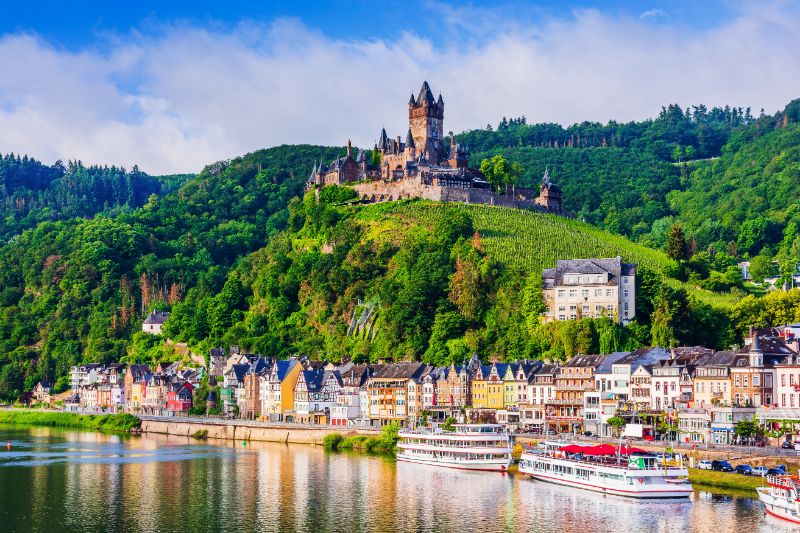 Cochem Castle and River