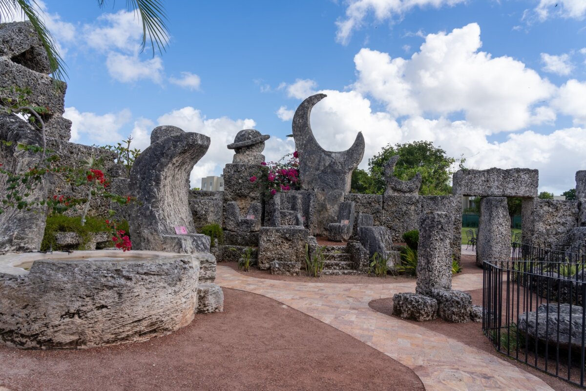Some of the Coral Castle in Florida
