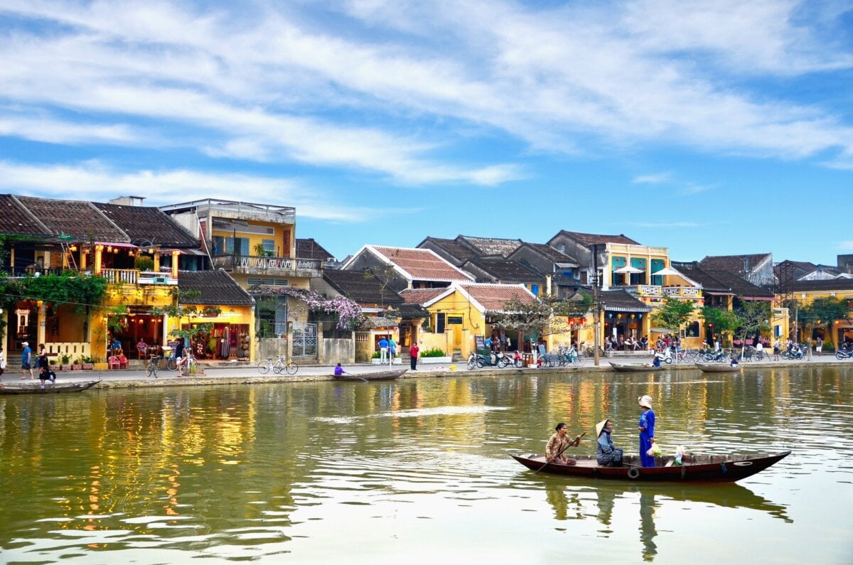 River in Hoi An, Vietnam