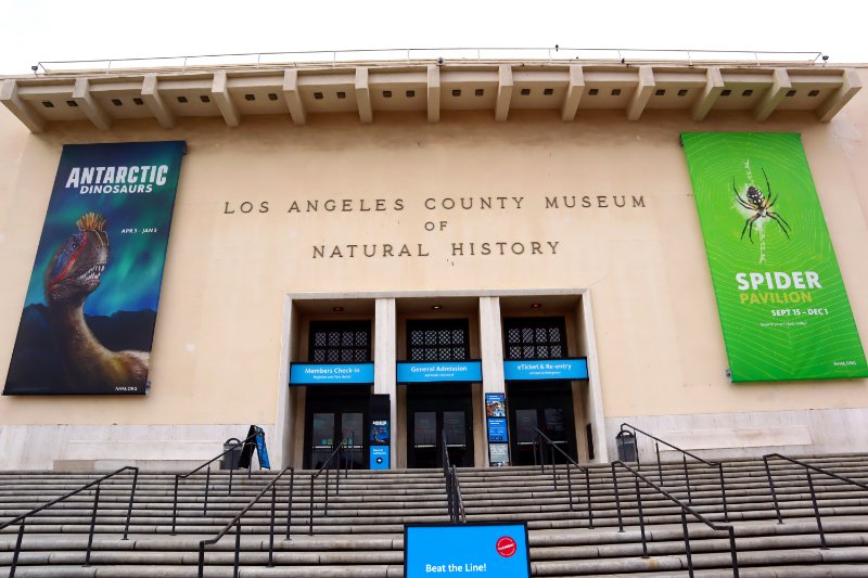 Natural History Museum of Los Angeles County Entrance
