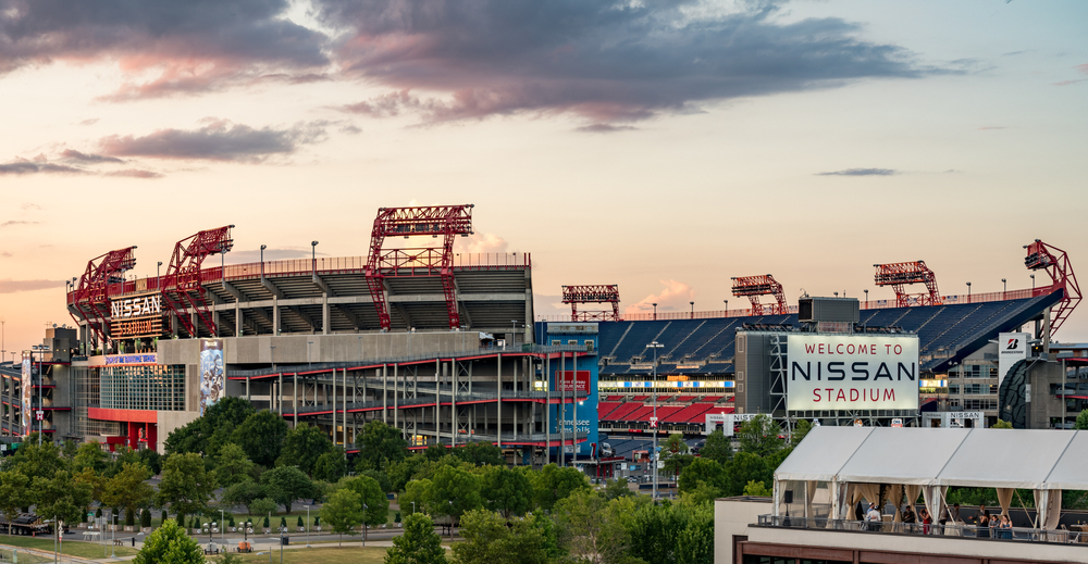 Nissan Stadium in Nashville, Tennessee