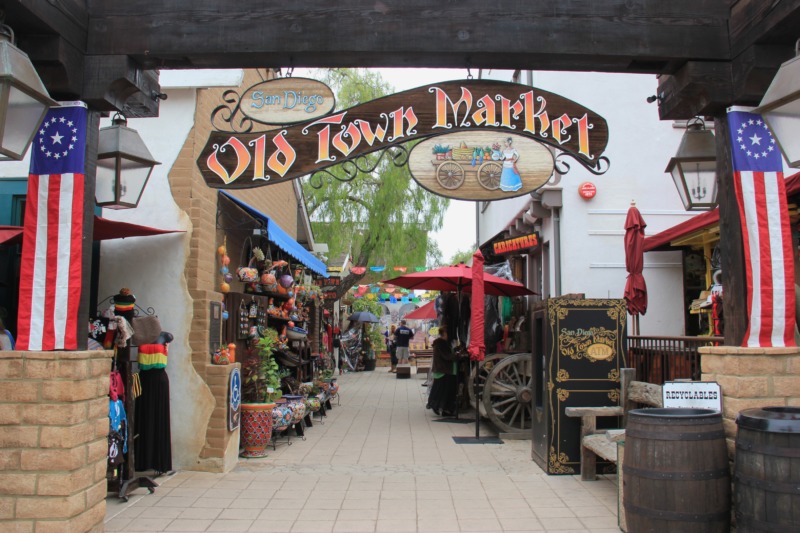 San Diego's Old Town Market area