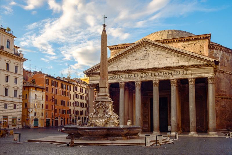 The Pantheon front view