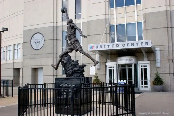 The Spirit Statue Outside United Center