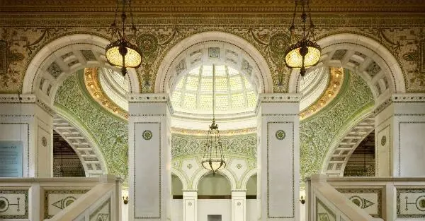 Inside the Chicago Cultural Center