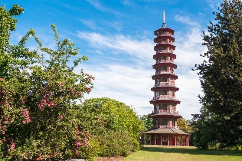 Pagoda at Kew Gardens in London