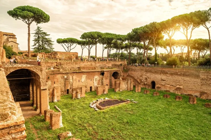 Palatine Hill Ancient building