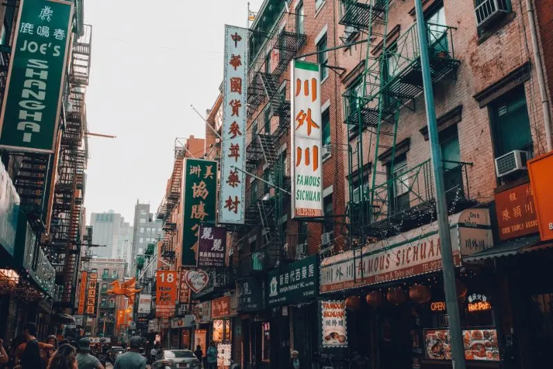 Street in San Francisco's Chinatown