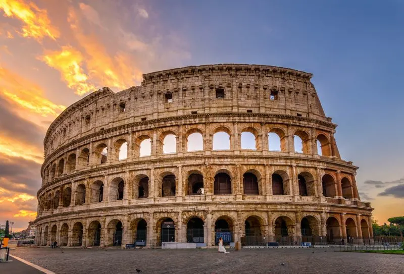 Beautiful view of The Colosseum