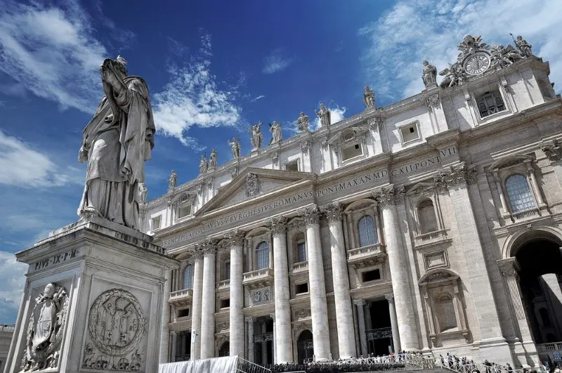 Exterior view of Vatican Museums